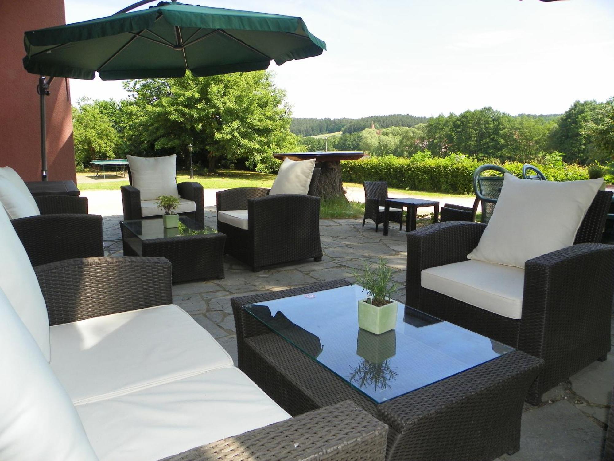 Landhotel Steigerwaldhaus Burghaslach Bagian luar foto